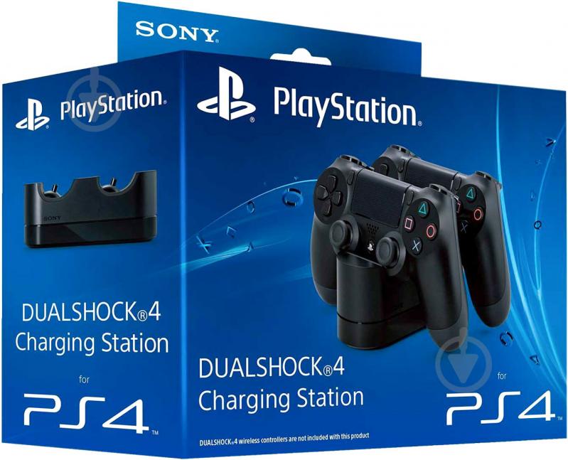 Зарядная станция Sony PlayStation Dualshock 4 (9230779) black - фото 4