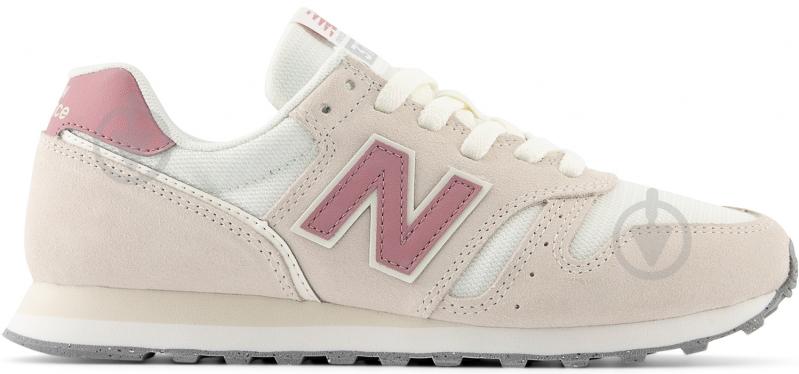 Кроссовки женские демисезонные New Balance 373 WL373OK2 р.37 бежевые - фото 1