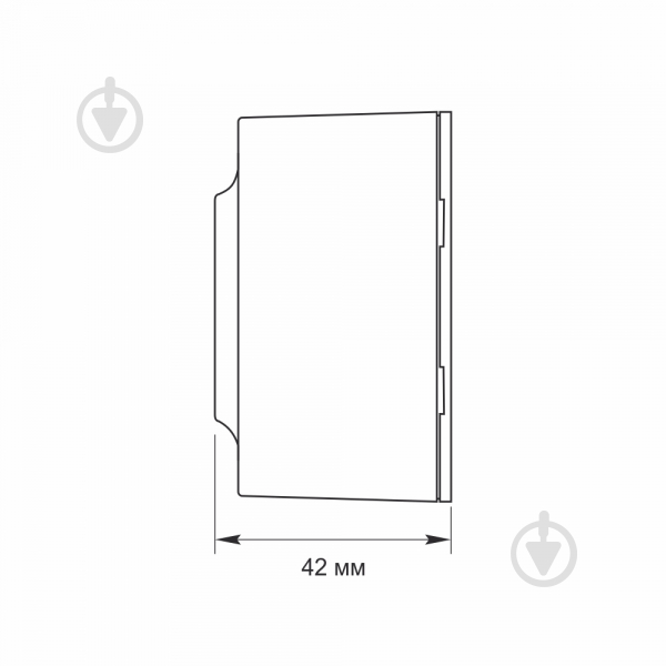 Розетка бытовая без заземления Videx Binera IP20 белый VF-BNS21-W - фото 5