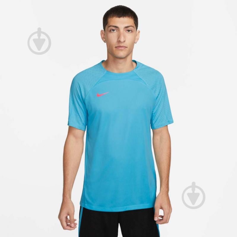 Футболка Nike DF STRK TOP SS DV9237-416 р.XL блакитний - фото 1