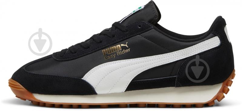 Кросівки чоловічі демісезонні Puma EASY RIDER VINTAGE 39902810 р.44,5 чорні із білим - фото 1