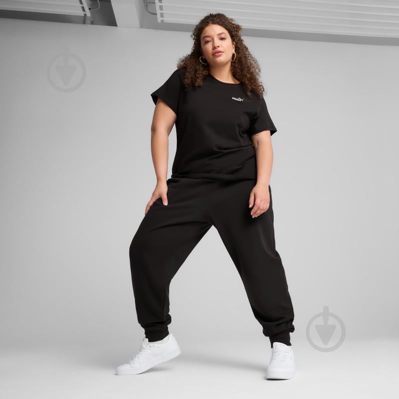 Футболка Puma ESS Small No. 1 Logo Tee 68237201 р.M чорний - фото 5 Футболка Puma ESS Small No. 1 Logo Tee 68237201 р.M чорний - фото 5