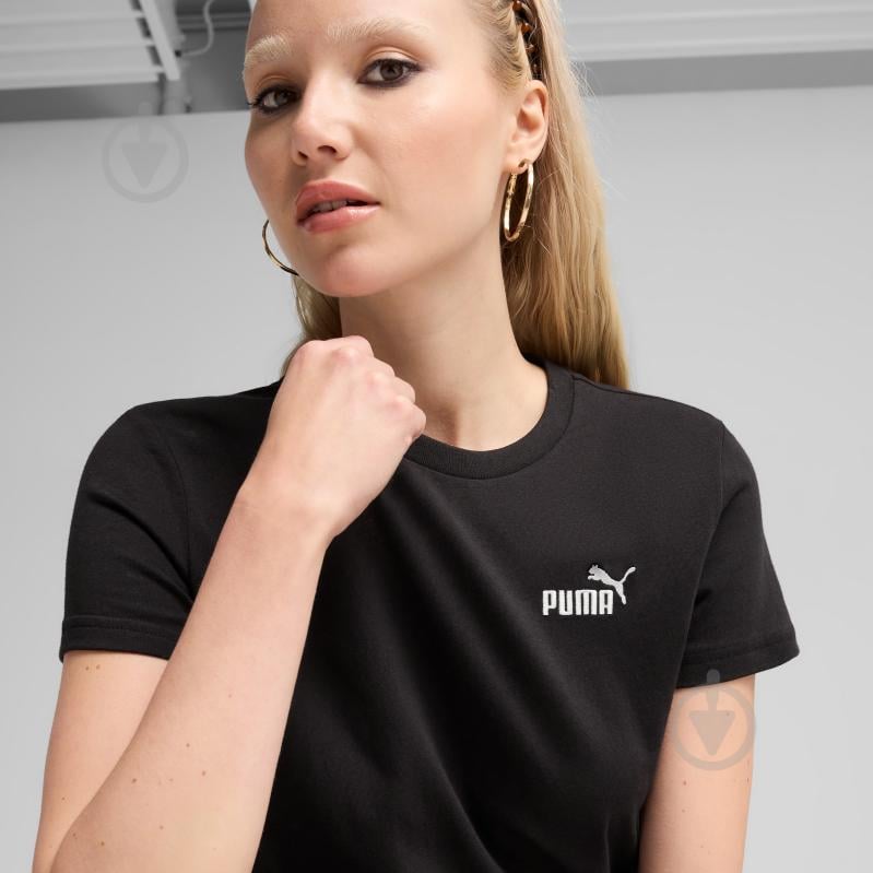 Футболка Puma ESS Small No. 1 Logo Tee 68237201 р.M чорний - фото 7 Футболка Puma ESS Small No. 1 Logo Tee 68237201 р.M чорний - фото 7