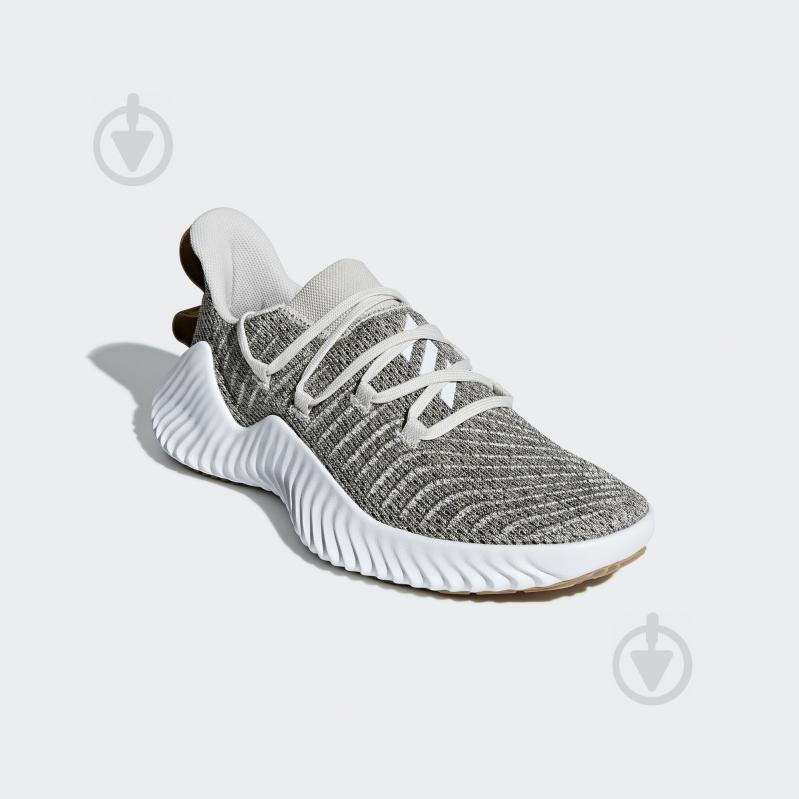 Кросівки чоловічі Adidas AlphaBOUNCE TRAINER D96705 р.42 сірі - фото 4