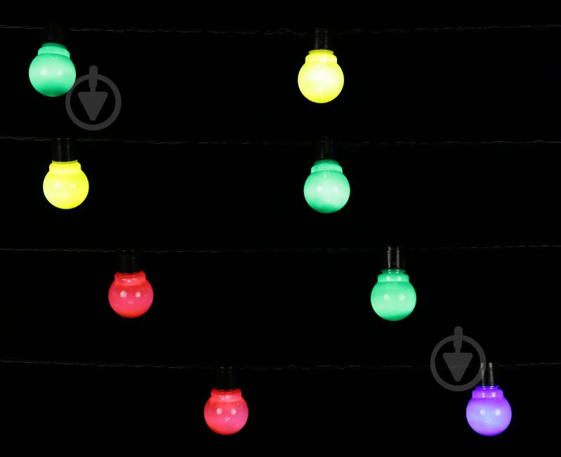 Электрогирлянда линейная Девилон разноцветная 650712 встроенный светодиод (LED) 20 ламп 6 м - фото 4