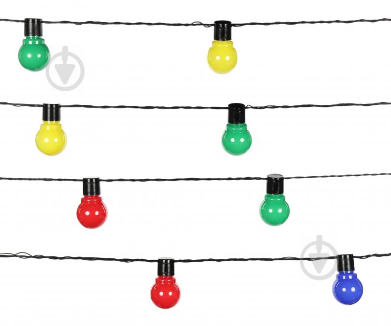 Электрогирлянда линейная Девилон разноцветная 650712 встроенный светодиод (LED) 20 ламп 6 м - фото 5