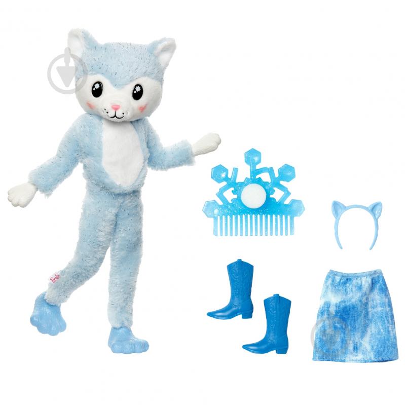 Лялька Barbie Зимовий блиск - хаскі HJL63 - фото 7