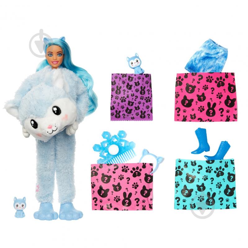 Лялька Barbie Зимовий блиск - хаскі HJL63 - фото 2