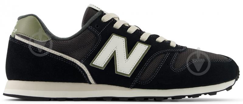 Кросівки чоловічі демісезонні New Balance 373 ML373OM2 р.42 чорні - фото 1