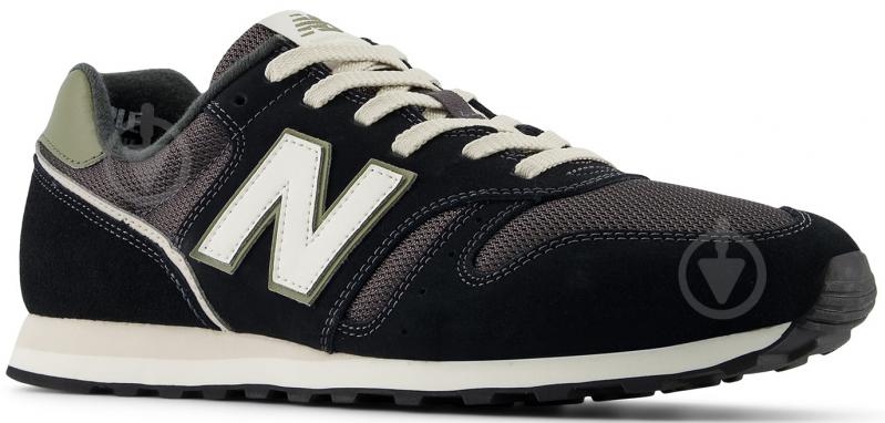 Кросівки чоловічі демісезонні New Balance 373 ML373OM2 р.42 чорні - фото 3