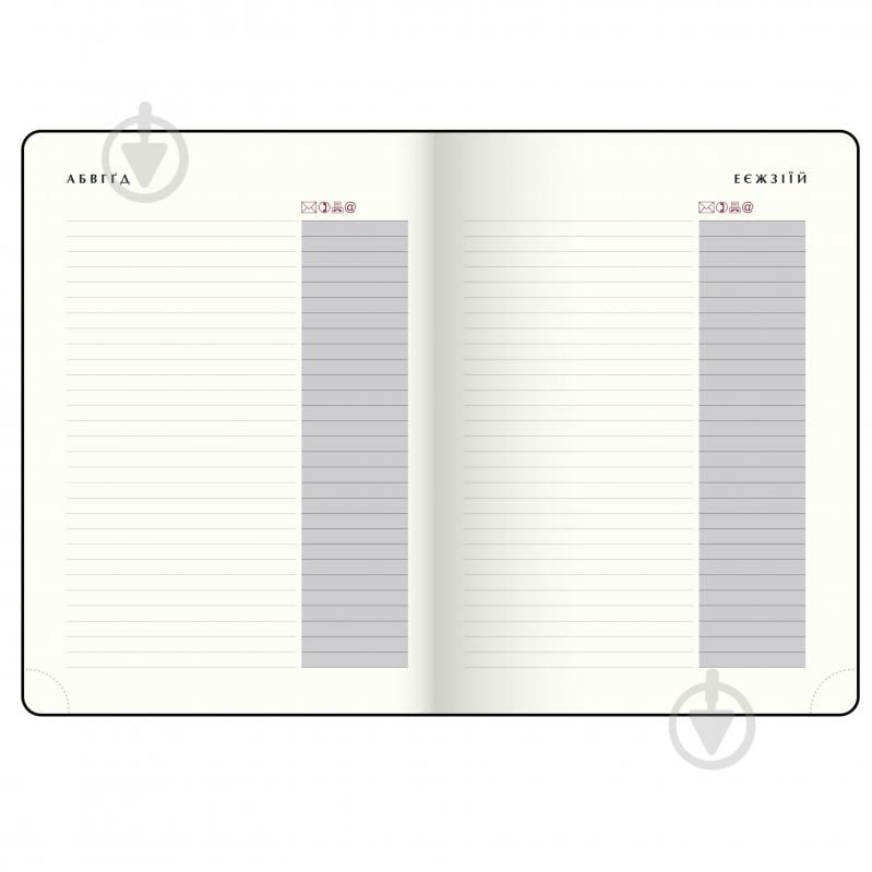 Щоденник датований PRIMAVERA Buromax A5 2026 BM.2120-50 графіт - фото 11 Щоденник датований PRIMAVERA Buromax A5 2026 BM.2120-50 графіт - фото 11