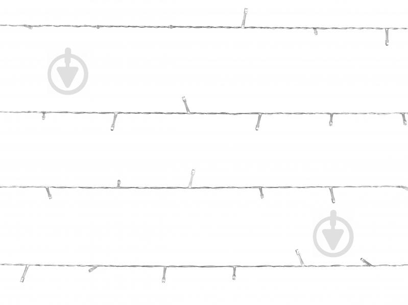 Електрогірлянда лінійна Девілон біла 651702 вбудований світлодіод (LED) 80 ламп 8 м - фото 5