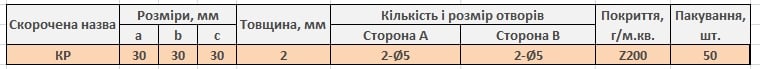 Уголок перфорированный равносторонний 30x30x30 мм 2 мм белый цинк - фото 3