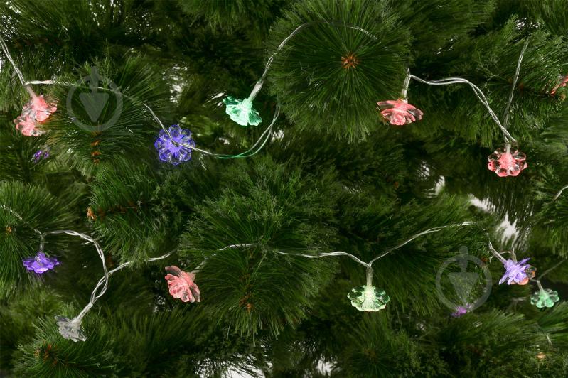 Электрогирлянда линейная Девилон разноцветная 651887 встроенный светодиод (LED) 20 ламп 3 м - фото 2