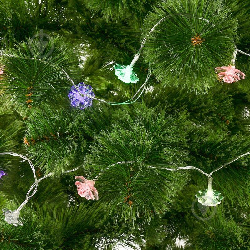 Электрогирлянда линейная Девилон разноцветная 651887 встроенный светодиод (LED) 20 ламп 3 м - фото 1