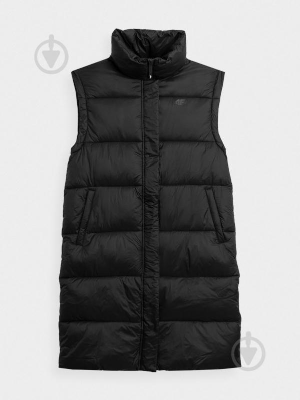 Пальто жіноча 4F DOWN JACKET F238 4FAW23TDJAF238-20S р.2XL чорна - фото 7