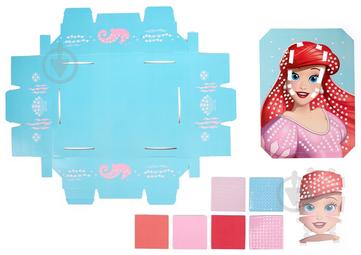 Мозаика стикерная Disney Princess 3D рамке D24334V - фото 4 Мозаика стикерная Disney Princess 3D рамке D24334V - фото 4