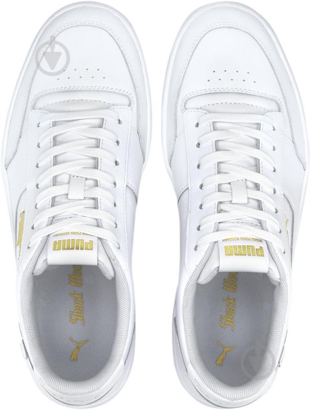 Кросівки чоловічі демісезонні Puma Ralph Sampson MC Clean White 37536801 р.40,5 білі - фото 6