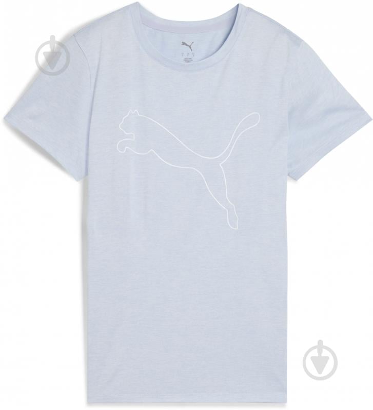Футболка Puma W TAD ESSENTIAL Heather Logo Tee 52589347 р.S фіолетовий - фото 1 Футболка Puma W TAD ESSENTIAL Heather Logo Tee 52589347 р.S фіолетовий - фото 1