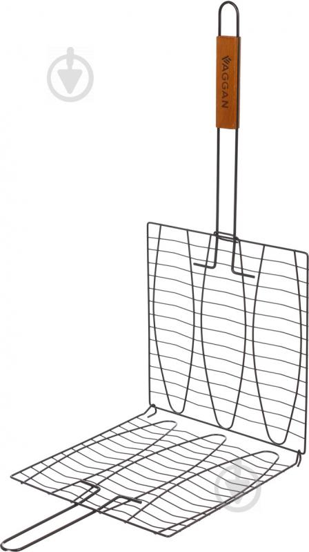 Решетка-гриль Koopman для рыбы 59х28х28 см - фото 3