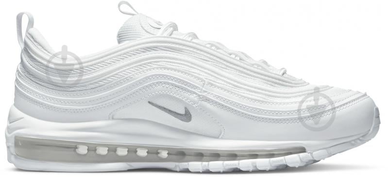 Кроссовки мужские демисезонные Nike AIR MAX 97 921826-101 р.45,5 белые - фото 2