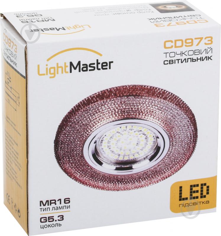 Светильник точечный LightMaster LED 4000 К прозрачный CD973 - фото 7