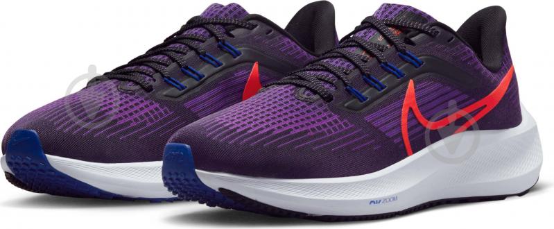 Кроссовки женские демисезонные Nike AIRZOOM PEGASUS 39 DH4072-502 р.37,5 фиолетовые - фото 5