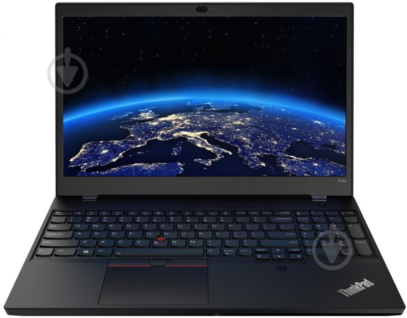 Ноутбук Lenovo ThinkPad P15v G3 15,6" (21D80009RA) black - фото 1