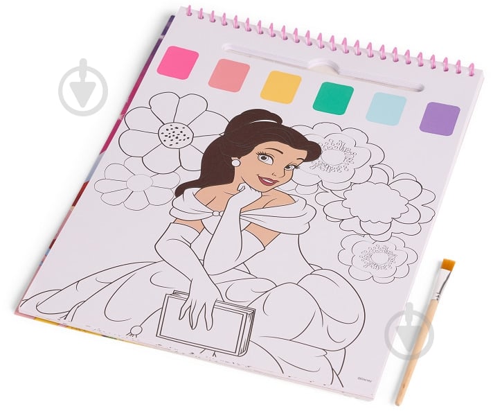 Раскраска водная «Disney Princess 24 листа» - фото 3