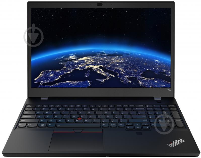 Ноутбук Lenovo ThinkPad P15v Gen 3 15,6" (21D8000KRA) black - фото 1