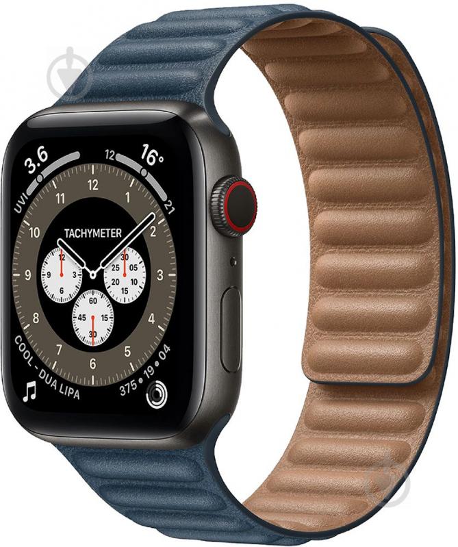 Ремінець Promate Maglet-40 для Apple Watch 38-40 мм 1/2/3/4/5/6/SE blue maglet-40.balticblue - фото 1