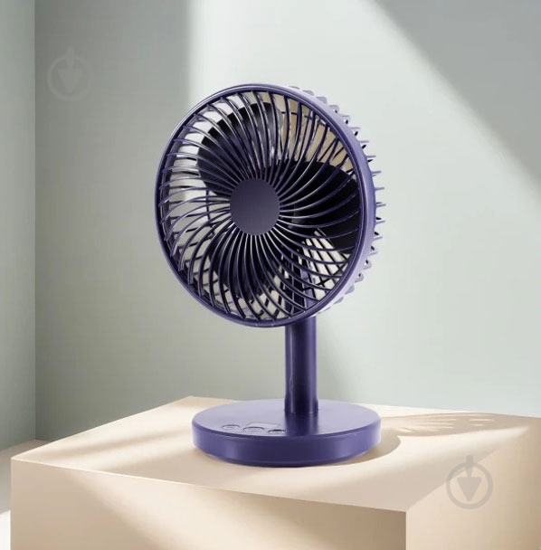 Вентилятор Jile Desktop small fan 01 Dark Blue (1146683) - фото 2