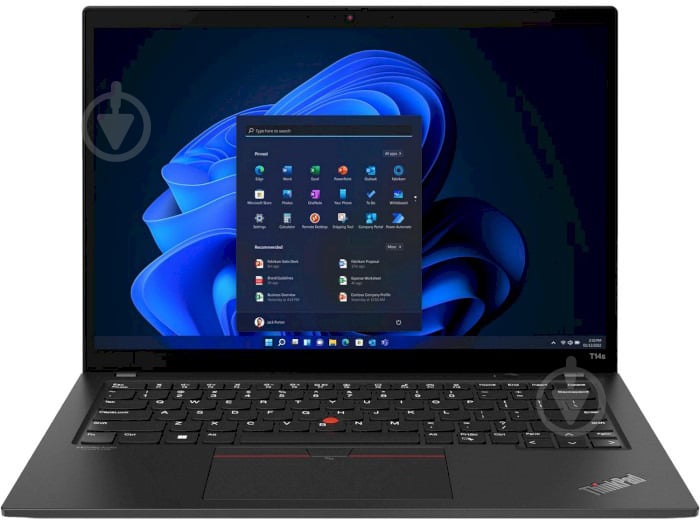 Ноутбук Lenovo ThinkPad T14s Gen 3 14" (21BR003ARA) thunder black - фото 1