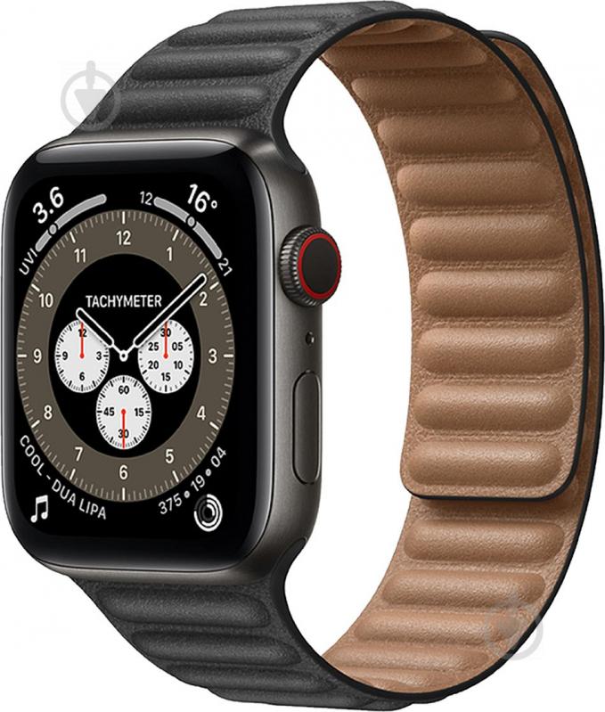 Ремінець Promate Maglet-40 для Apple Watch 38-40 мм 1/2/3/4/5/6/SE black maglet-40.black - фото 1