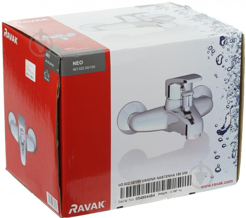 Смеситель для ванны Ravak NO 022.00/ 150 (X070017) - фото 3 Смеситель для ванны Ravak NO 022.00/ 150 (X070017) - фото 3