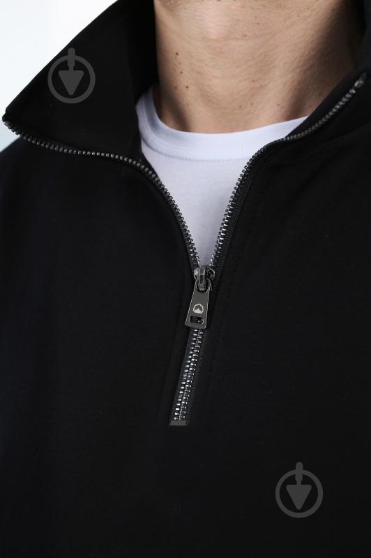 Джемпер BAVOVNA ESS HALF ZIP FT BVNM101-010 р.3XL чорний - фото 3