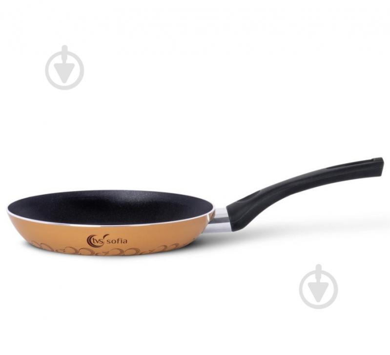 Сковорода TVS Sofia 20 см, жовта - фото 1