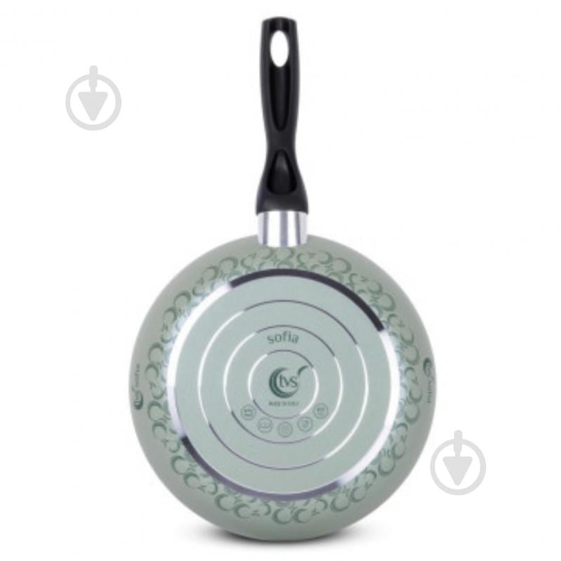 Сковорода TVS Sofia 20 см, зеленая - фото 2