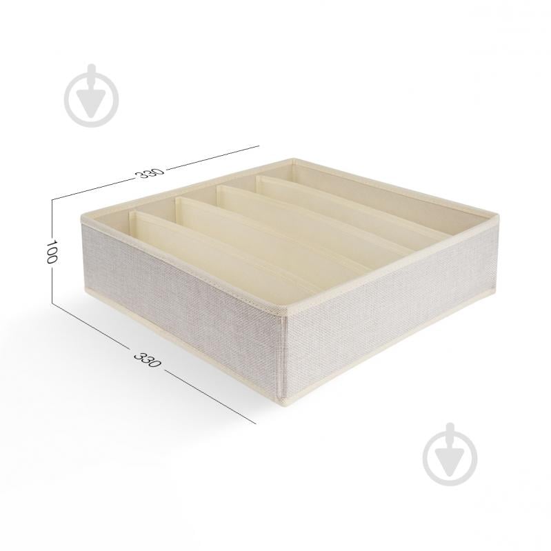 Органайзер MVM TH-09-05 CREAM 100x330x330 мм - фото 2