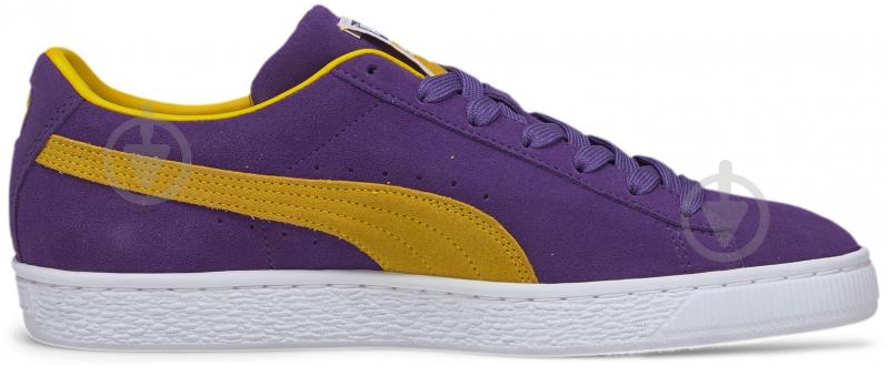 Кроссовки мужские демисезонные Puma Suede Teams 38016803 р.40,5 фиолетовые - фото 5