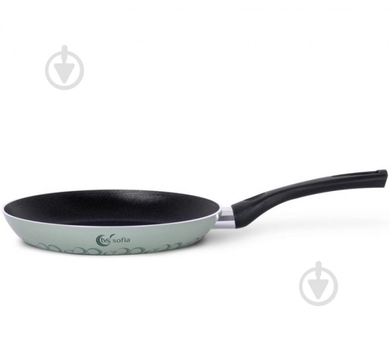 Сковорода TVS Sofia 24 см, зеленая - фото 1