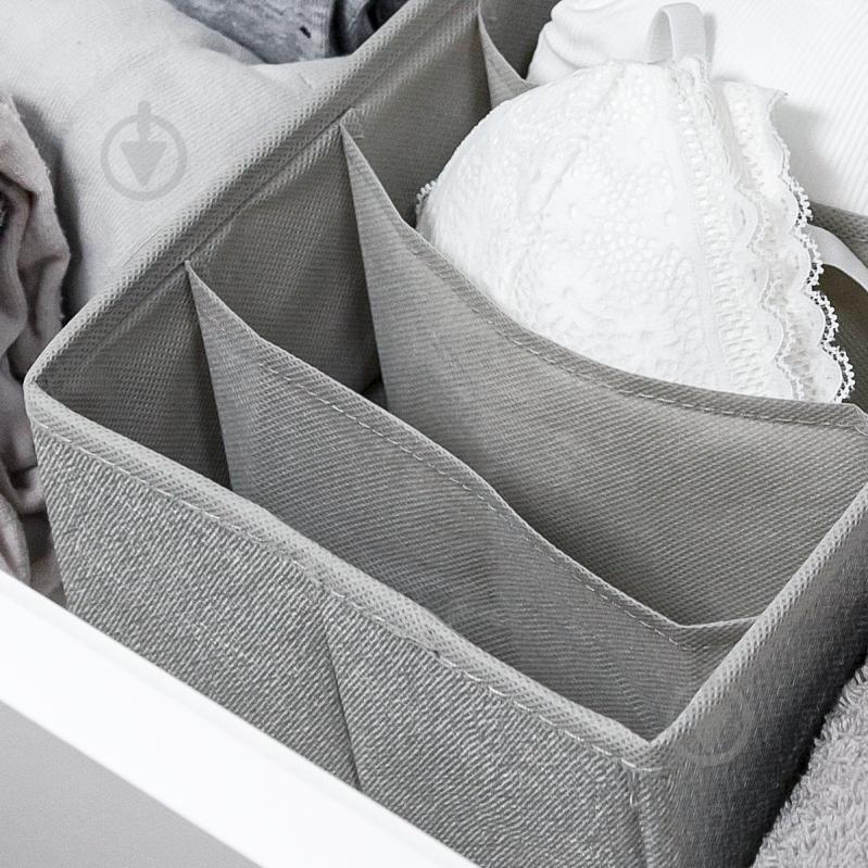 Органайзер MVM TH-09-06 LIGHT GRAY 100x170x330 мм - фото 2