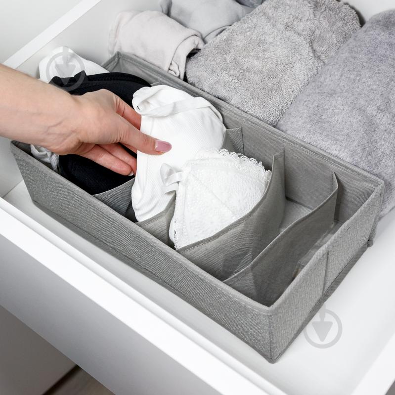 Органайзер MVM TH-09-06 LIGHT GRAY 100x170x330 мм - фото 5