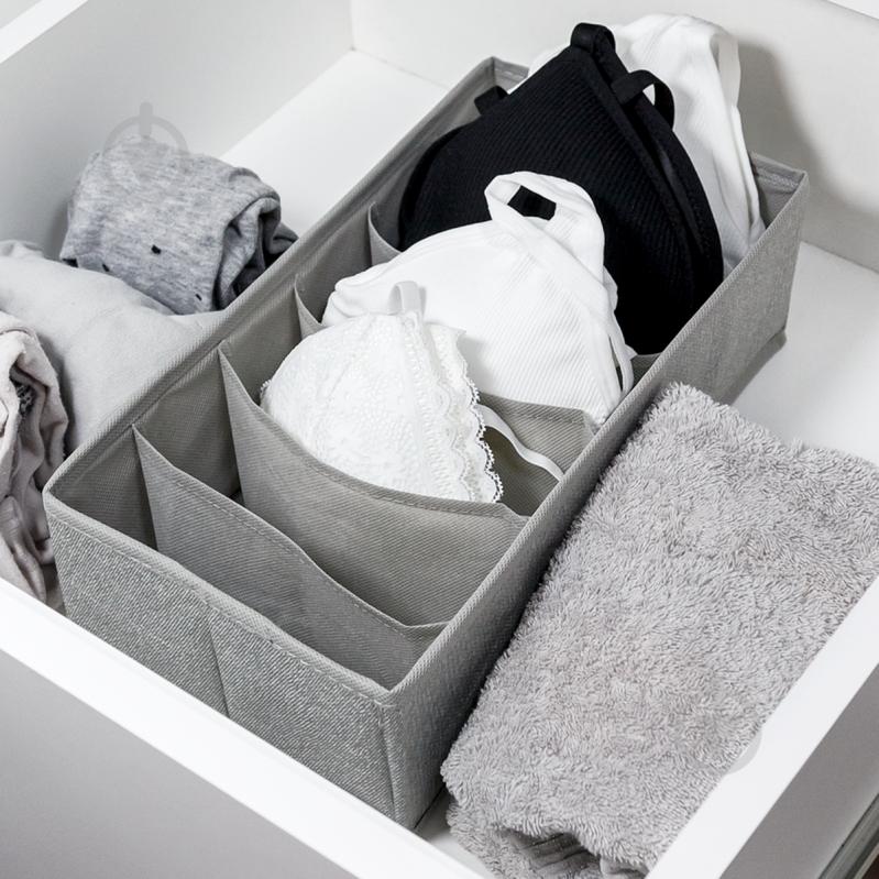 Органайзер MVM TH-09-06 LIGHT GRAY 100x170x330 мм - фото 4