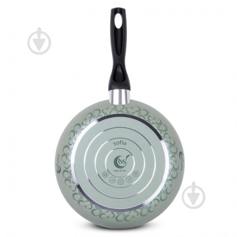Сковорода TVS Sofia 28 см, зеленая - фото 2