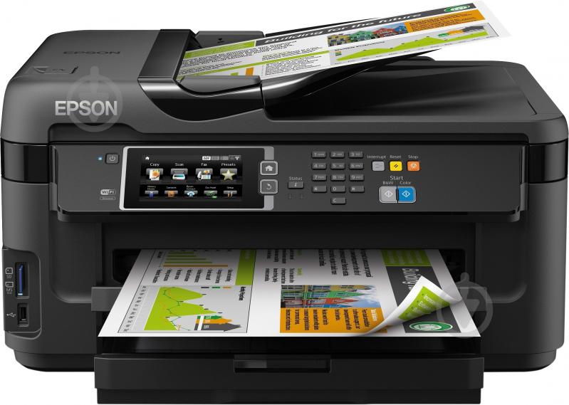 МФУ Epson WorkForce WF7610DWF А3+ (C11CC98302) - фото 1