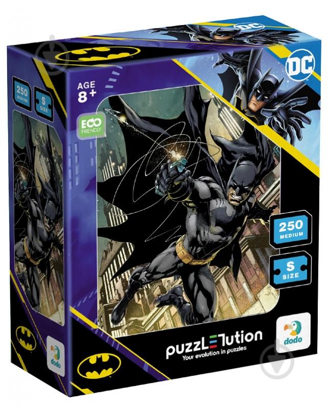 Пазл DoDo Medium-S Batman. Темный рыцарь 250 элементов 200558 - фото 1 Пазл DoDo Medium-S Batman. Темный рыцарь 250 элементов 200558 - фото 1