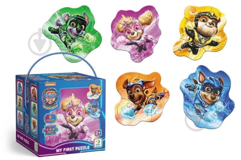 Пазли DoDo 4-6-8 елементів Paw Patrol. Герої Бухти пригод 200536 - фото 2 Пазли DoDo 4-6-8 елементів Paw Patrol. Герої Бухти пригод 200536 - фото 2