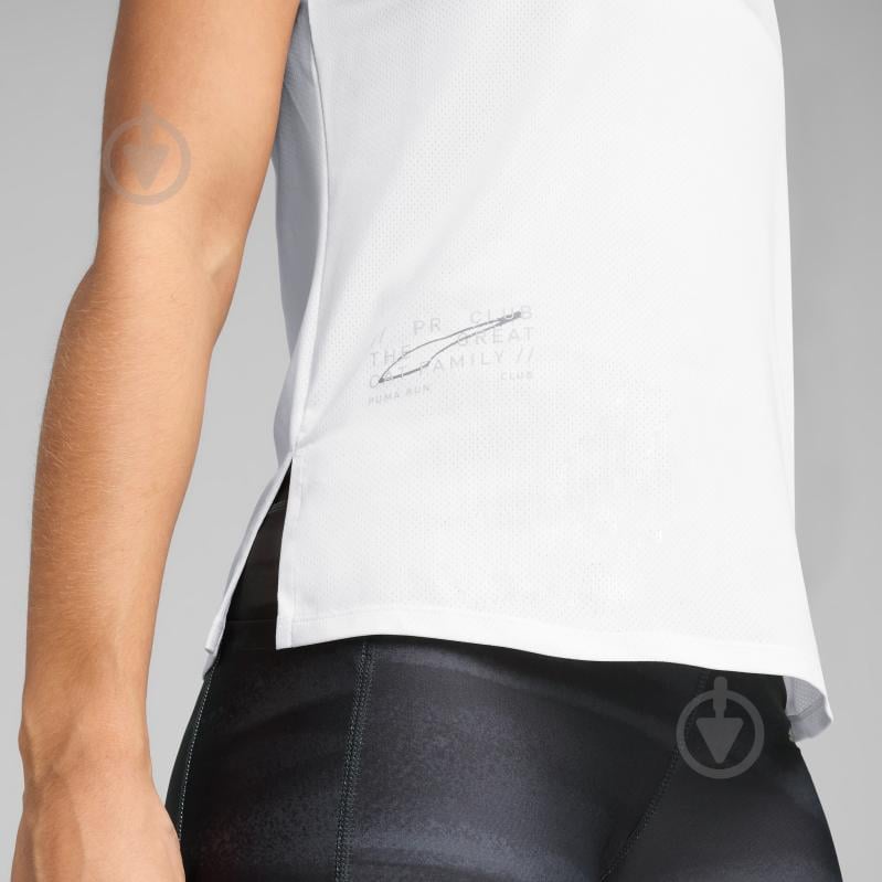 Футболка Puma W RUN GRAPHIC MESH TEE? 52665902 р.XL белый - фото 4 Футболка Puma W RUN GRAPHIC MESH TEE? 52665902 р.XL белый - фото 4