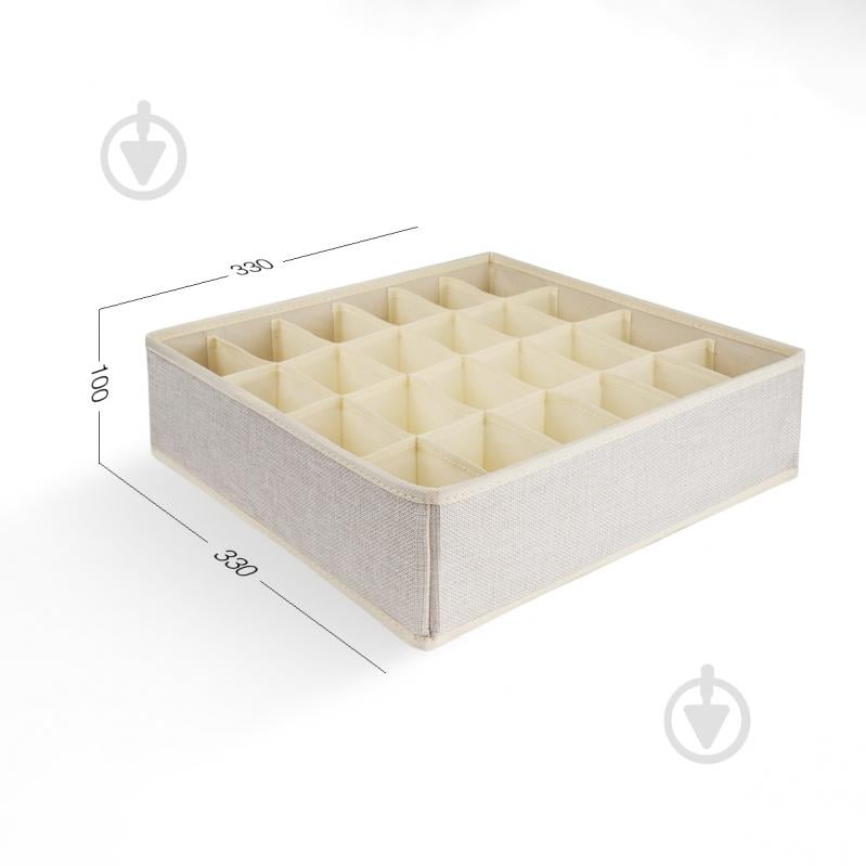 Органайзер MVM TH-09-24 CREAM 100x330x330 мм - фото 3